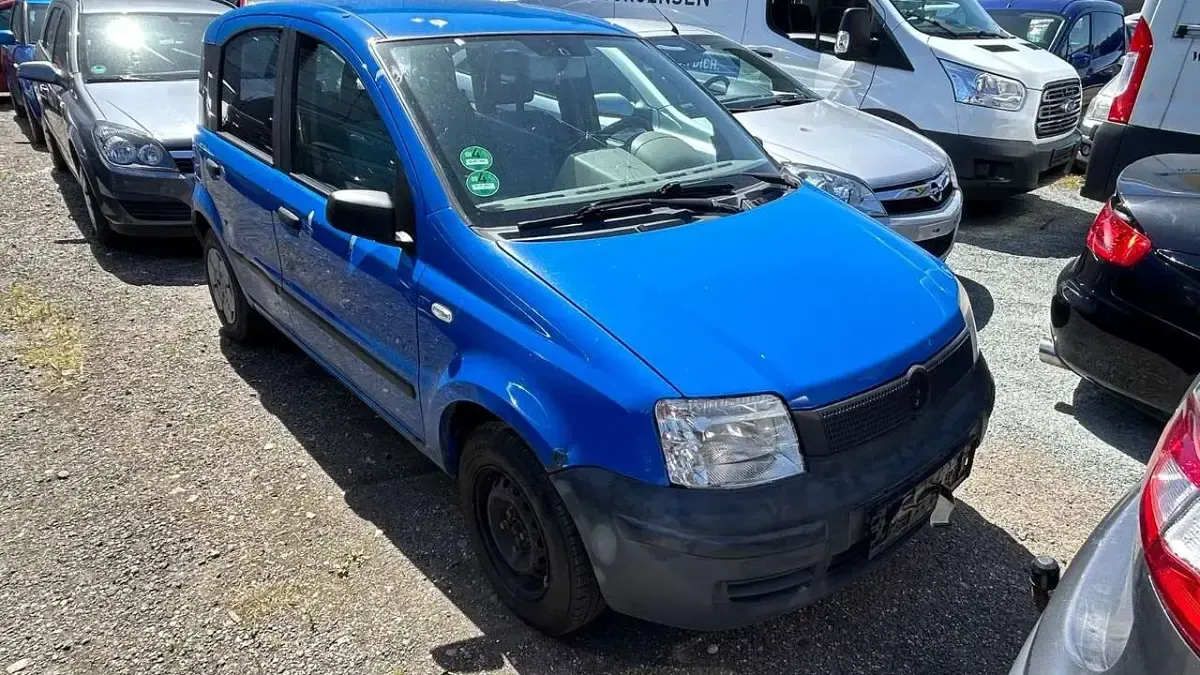Gebraucht Fiat Panda Active 54 PS (39 kW) 2005 Bossa nova blau Kleinwagen