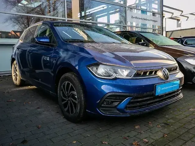 Nowe VW Polo Life 116 KM (85 kW) 2025 Niebieski Sedan/Limuzyna