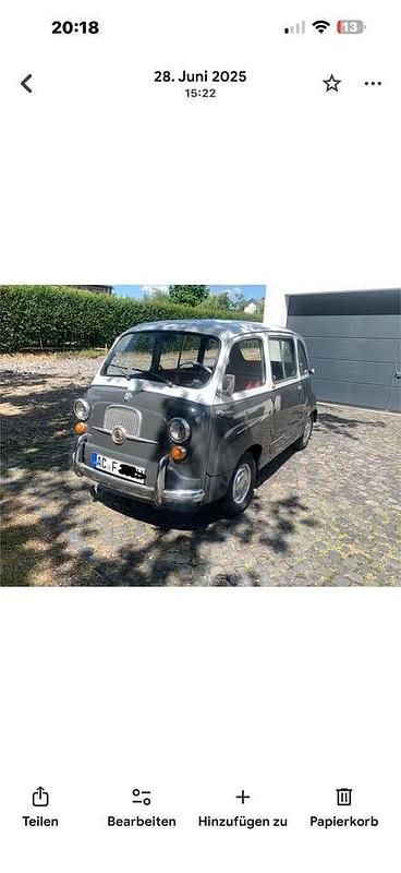Gebraucht Fiat 600D 31 PS (22 kW) 1963
