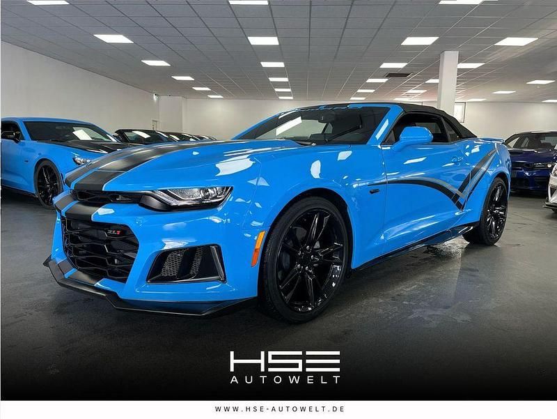 Gebraucht Chevrolet Camaro ZL1 275 PS (202 kW) 2022 Blau Cabrio