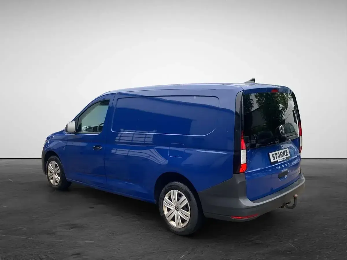 Gebraucht VW Caddy 122 PS (89 kW) 2022 Blau (indienblau) Van / Kleinbus