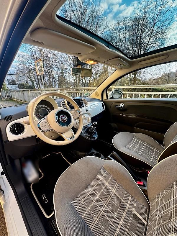 Gebraucht Fiat 500 Lounge 69 PS (50 kW) 2016 Weiß Cabrio