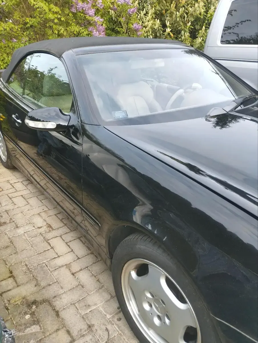 Gebraucht Mercedes SLK200 2001 Schwarz Cabrio