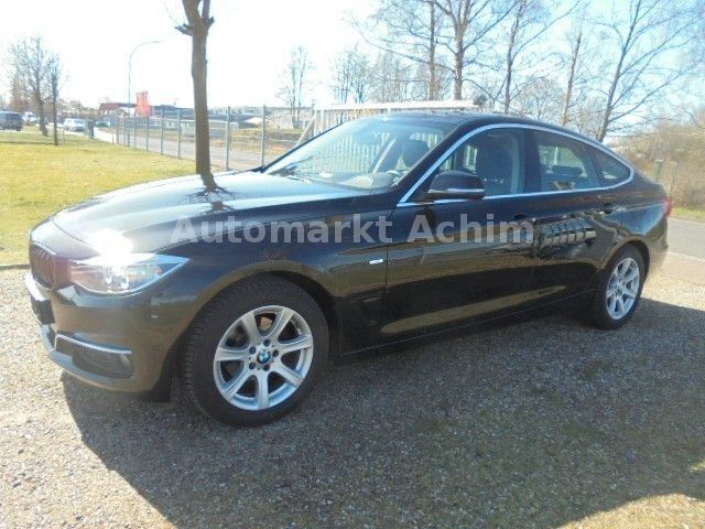 Schwarz Gebraucht 2014 BMW 318 Gran Turismo Luxury Line Limousine | 11.950 € (Superpreis) - Bild 1/4