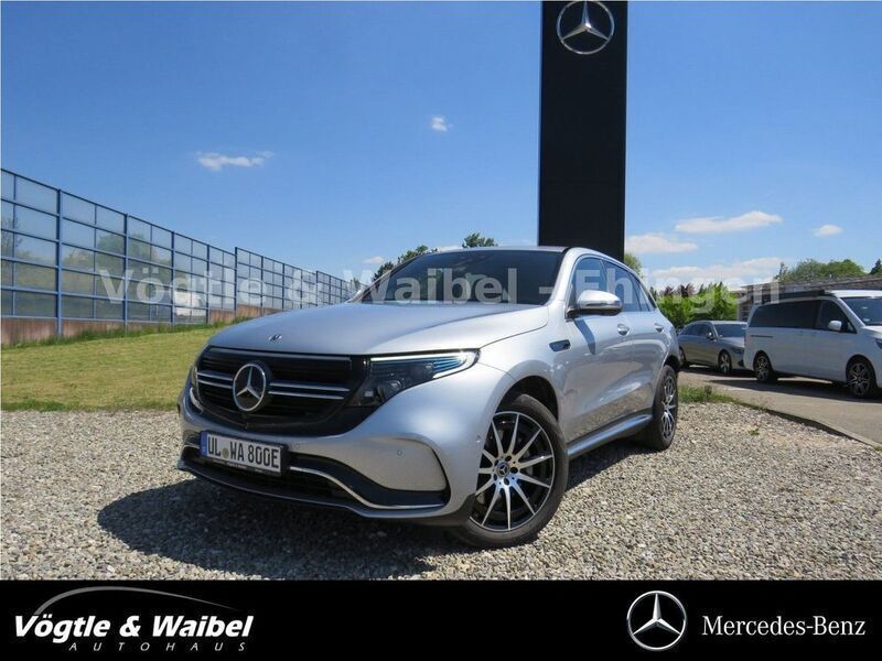 Silber Gebraucht 2020 Mercedes EQC400 AMG line SUV | 39.880 € (Fairer Preis) - Bild 1/4