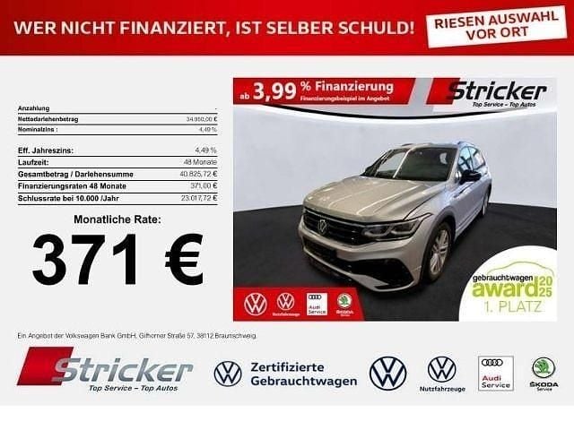 Gebraucht VW Tiguan Style 190 PS (139 kW) 2022 Reflexsilber metallic (metallic) SUV