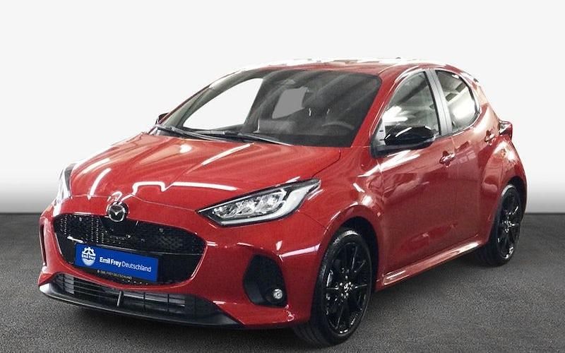 Neu Mazda 2 Homura-Line 116 PS (85 kW) 2025 Rot Limousine