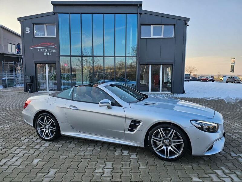 Silber Gebraucht 2016 Mercedes SL400 Cabrio | 48.500 € (Fairer Preis) - Bild 1/4