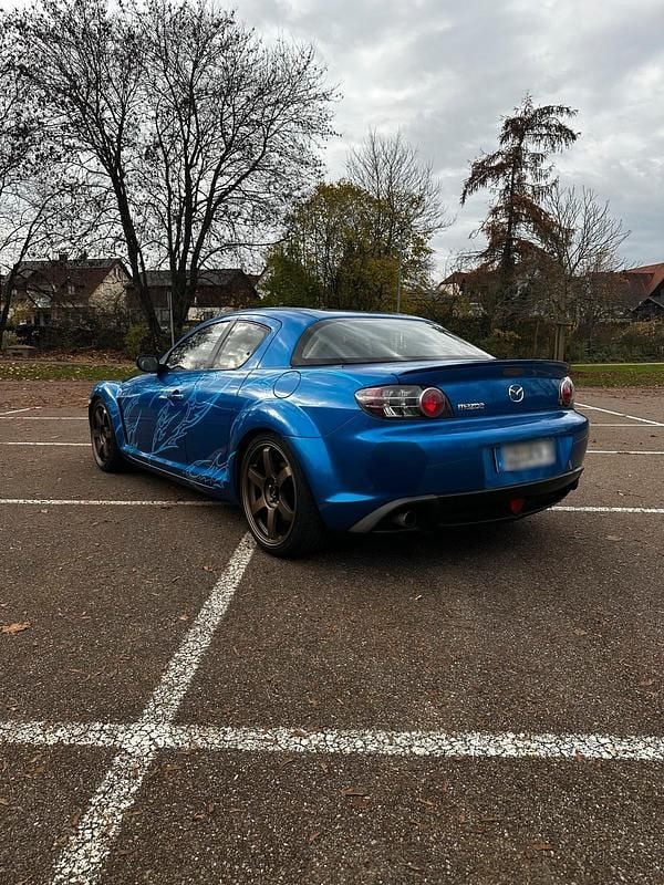 Second-hand Mazda RX8 192 CP (141 kW) 2004 Albastru Coupe