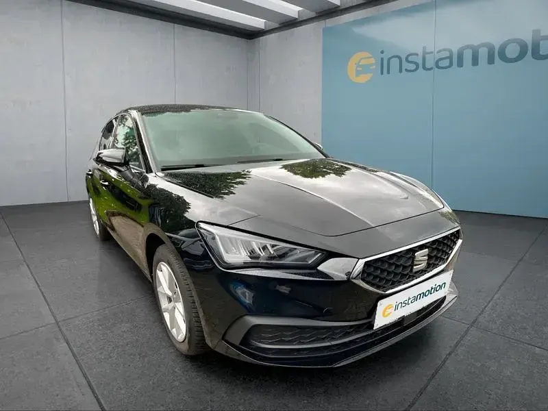 Gebraucht Seat Leon Style 110 PS (80 kW) 2020 Schwarz Kleinwagen