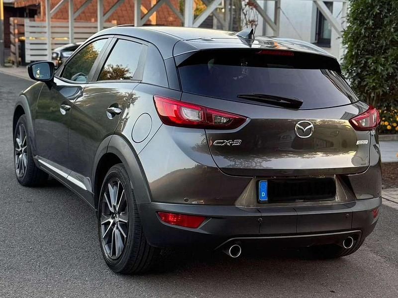 Grau Gebraucht 2018 Mazda CX-3 Sports-Line SUV | 12.999 € (Guter Preis) - Bild 1/4