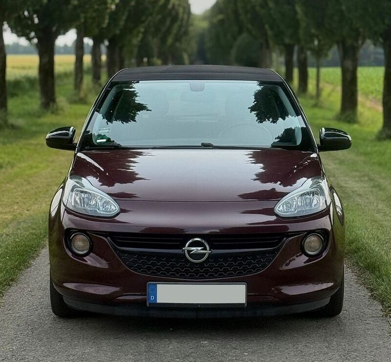 Rot Gebraucht 2016 Opel Adam Open Air Kleinwagen | 9.800 € (Fairer Preis) - Bild 1/4