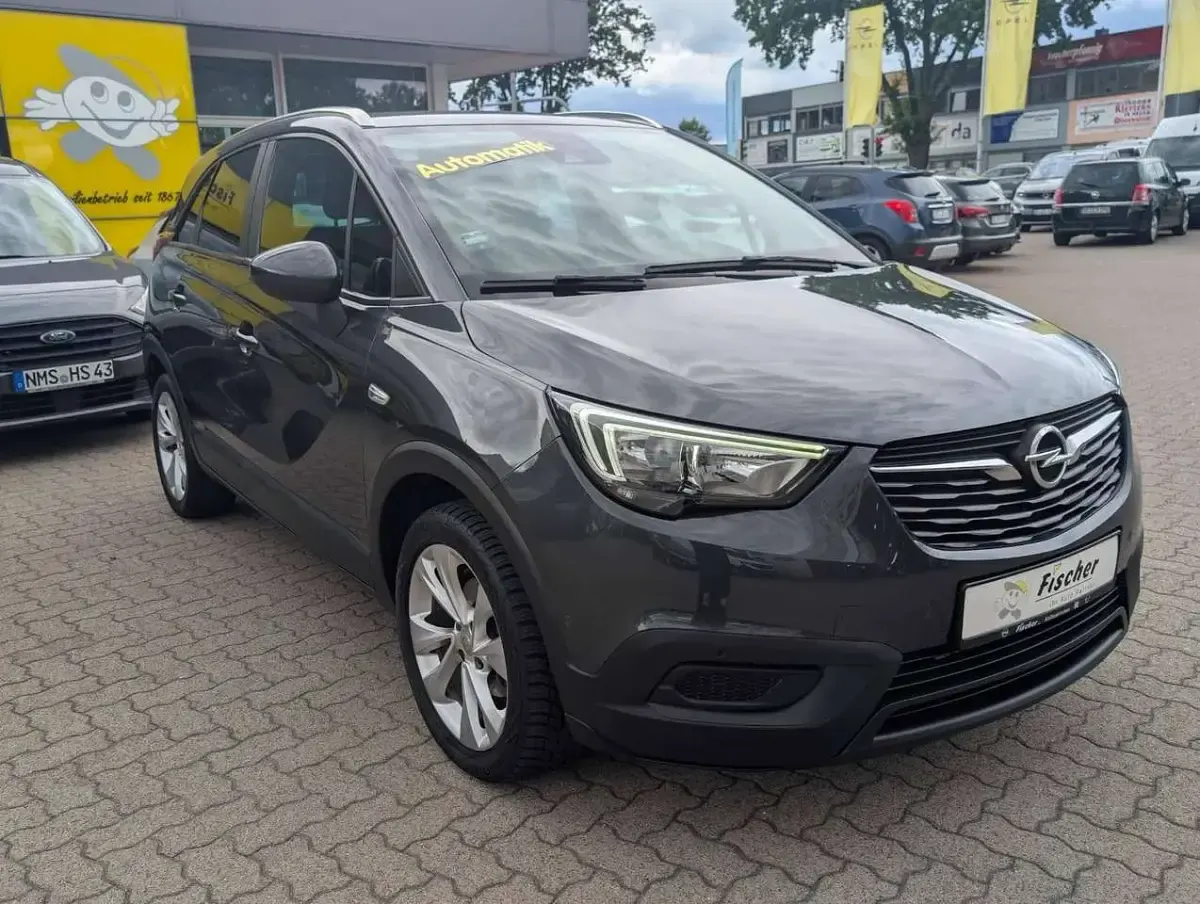 Gebraucht Opel Crossland X Edition 110 PS (80 kW) 2017 Graphit grau SUV