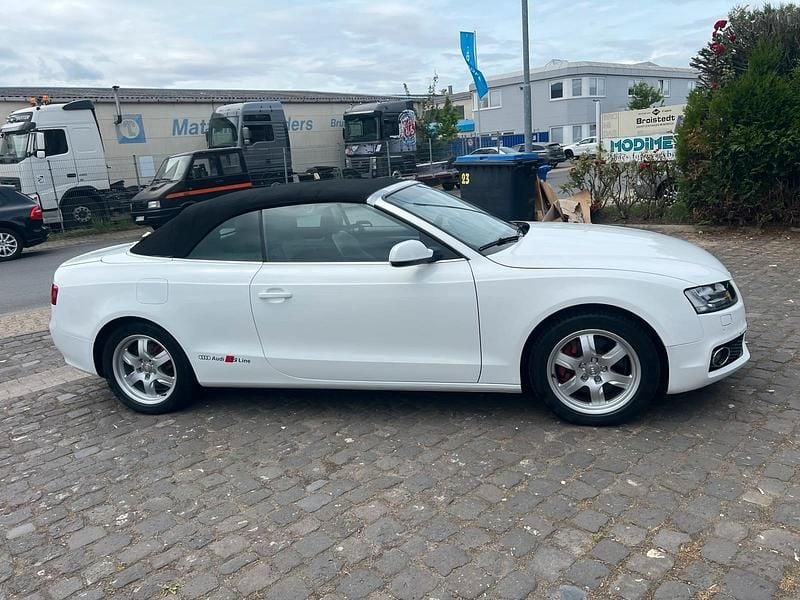 Używany Audi A5 Cabriolet S-Line 211 KM (155 kW) 2010 Biały Kabriolet