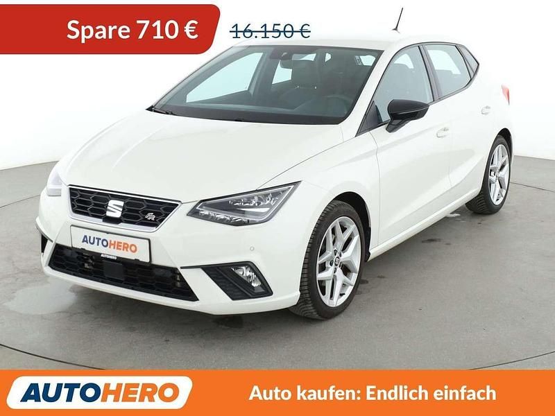 White candy Gebraucht 2019 Seat Ibiza FR Kleinwagen | 15.440 € (Fairer Preis) - Bild 1/3