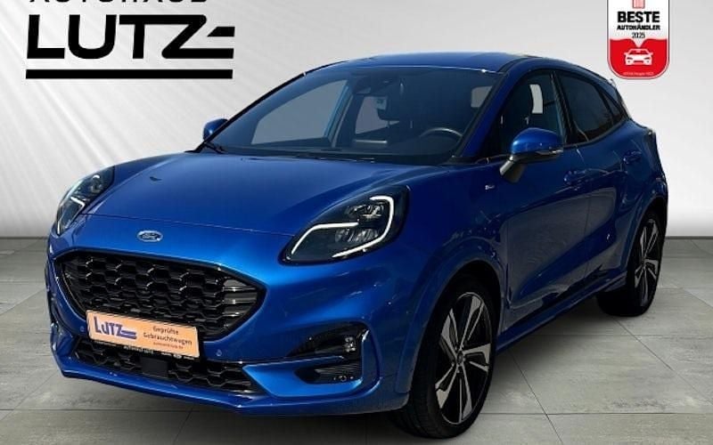 Blau Gebraucht 2021 Ford Puma ST-Line X SUV | 20.950 € (Fairer Preis) - Bild 1/4
