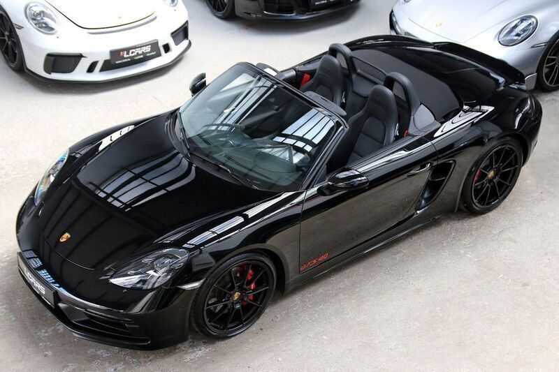 Schwarz Gebraucht 2021 Porsche 718 Boxster GTS Cabrio | 79.990 € (Superpreis) - Bild 1/4