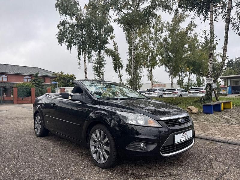 Schwarz Gebraucht 2009 Ford Focus Cabriolet Cabrio | 4.950 € (Fairer Preis) - Bild 1/3