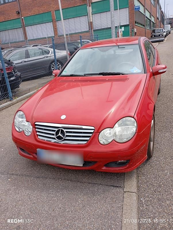 Rot Gebraucht 2005 Mercedes C160 Coupé | 5.000 € (Fairer Preis) - Bild 1/4