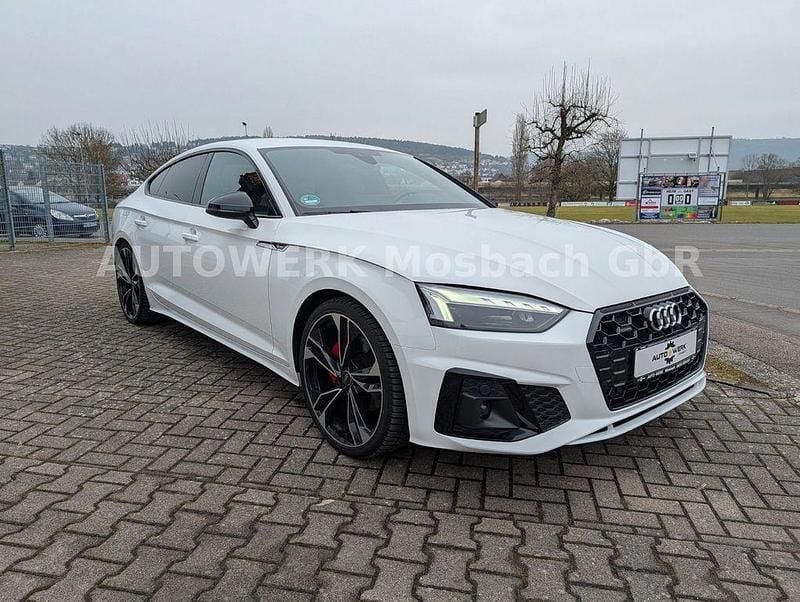 Gebraucht Audi A5 Sportback S-Line 204 PS (150 kW) 2021 Weiß Kleinwagen