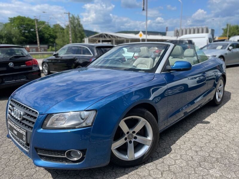 Blau Gebraucht 2009 Audi A5 Cabriolet Sport Cabrio | 2.990 € - Bild 1/4