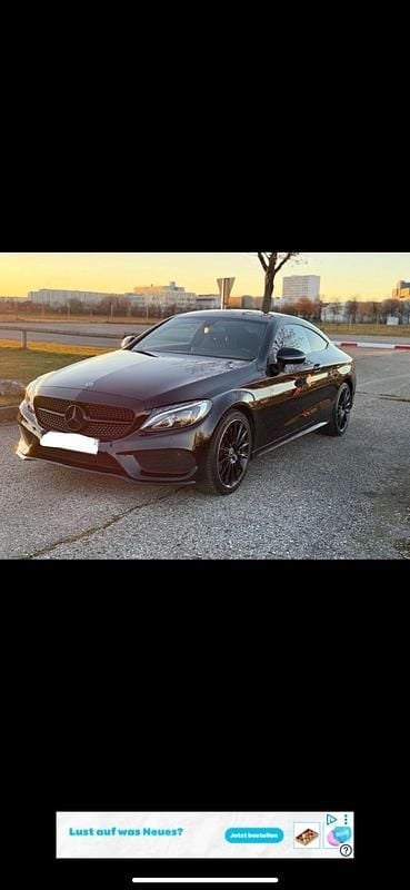 Gebraucht Mercedes C250 AMG line 211 PS (155 kW) 2017 Schwarz Coupé