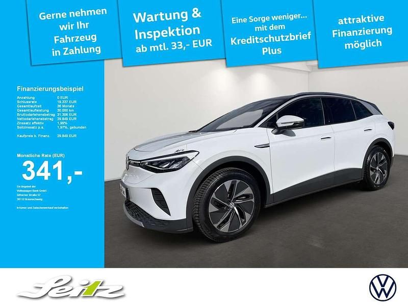 Weiß Gebraucht 2022 VW ID.4 Pro Performance SUV | 29.849 € (Fairer Preis) - Bild 1/1