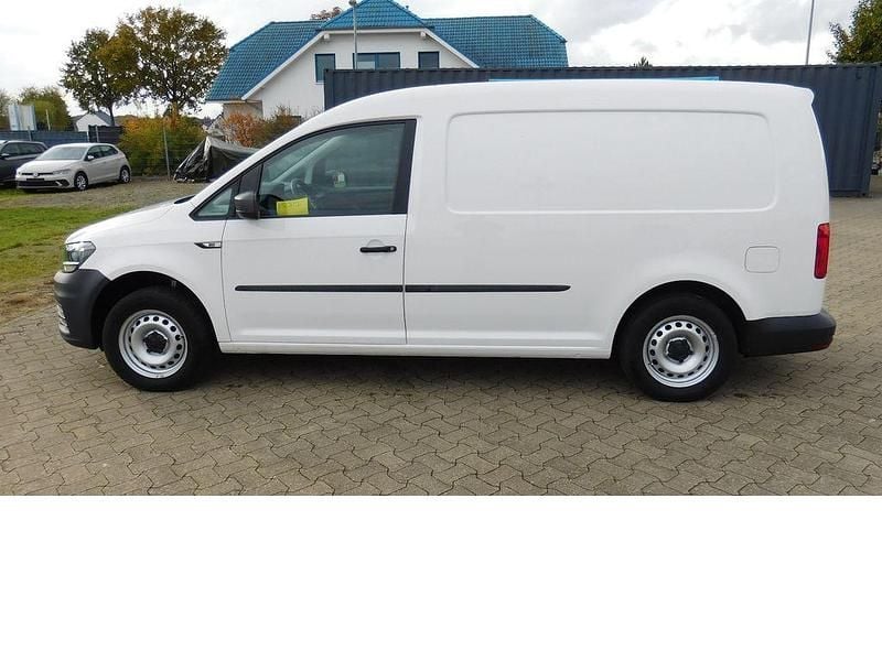 Candyweiss b9aweiß Gebraucht 2021 VW Caddy Maxi Van / Kleinbus | 14.990 € (Superpreis) - Bild 1/4