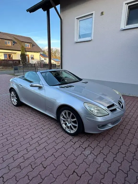 Gebraucht Mercedes SLK200 163 PS (119 kW) 2004 Silber Cabrio