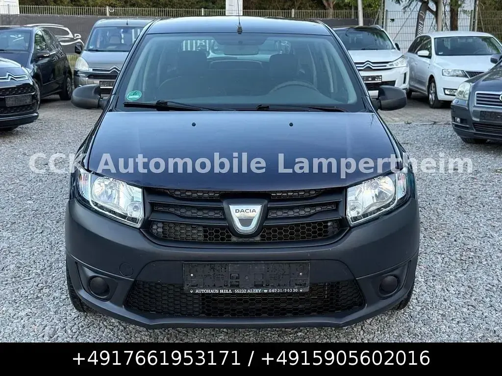 Gebraucht Dacia Sandero Essentiel 75 PS (55 kW) 2013 Blau Limousine