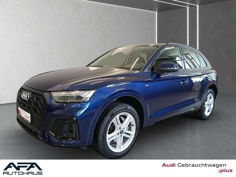 Blau Gebraucht 2024 Audi Q5 S-Line SUV | 42.444 € (Superpreis) - Bild 1/4