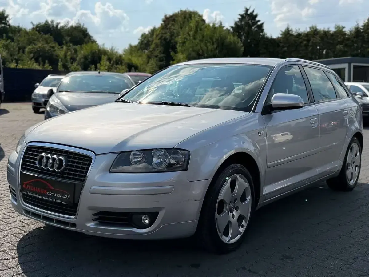 Gebraucht Audi A3 Sportback 102 PS (75 kW) 2007 Lichtsilber metallic Kleinwagen