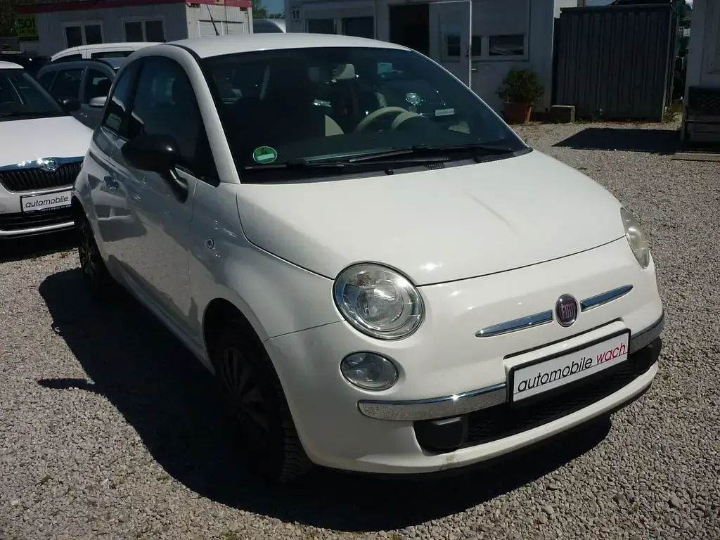 Gebraucht Fiat 500 Pop 69 PS (50 kW) 2009 Weiß Cabrio