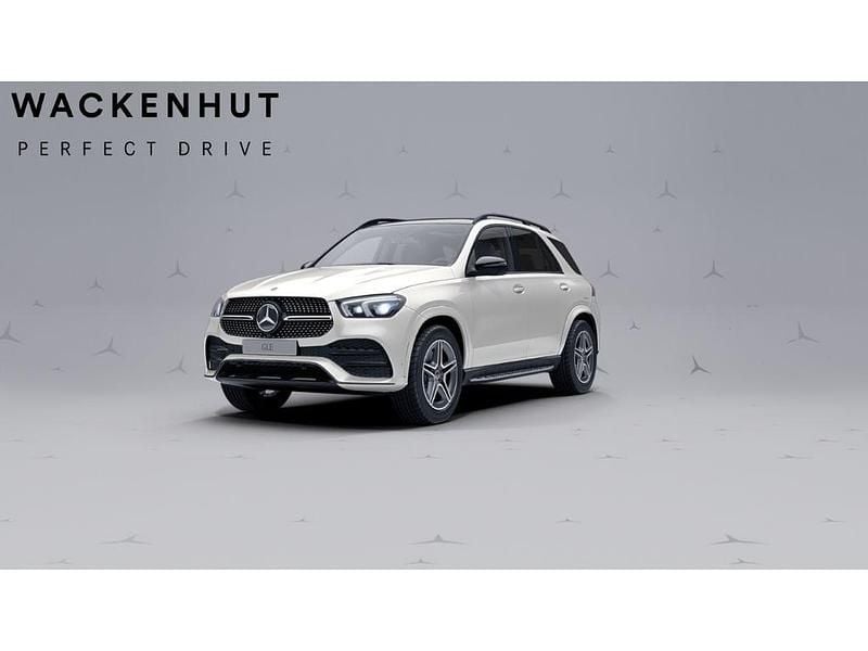 Weiss Gebraucht 2021 Mercedes GLE350e AMG SUV | 52.900 € (Superpreis) - Bild 1/3