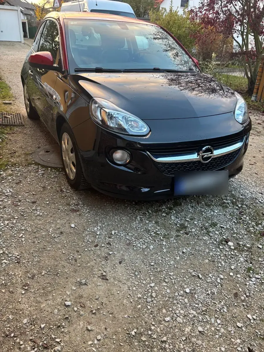 Gebraucht Opel Adam 69 PS (50 kW) 2017 Schwarz Kleinwagen