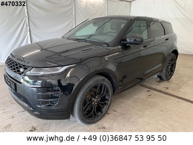 Black metallic Gebraucht 2021 Land Rover Range Rover evoque R-Dynamic SUV | 32.450 € (Fairer Preis) - Bild 1/4
