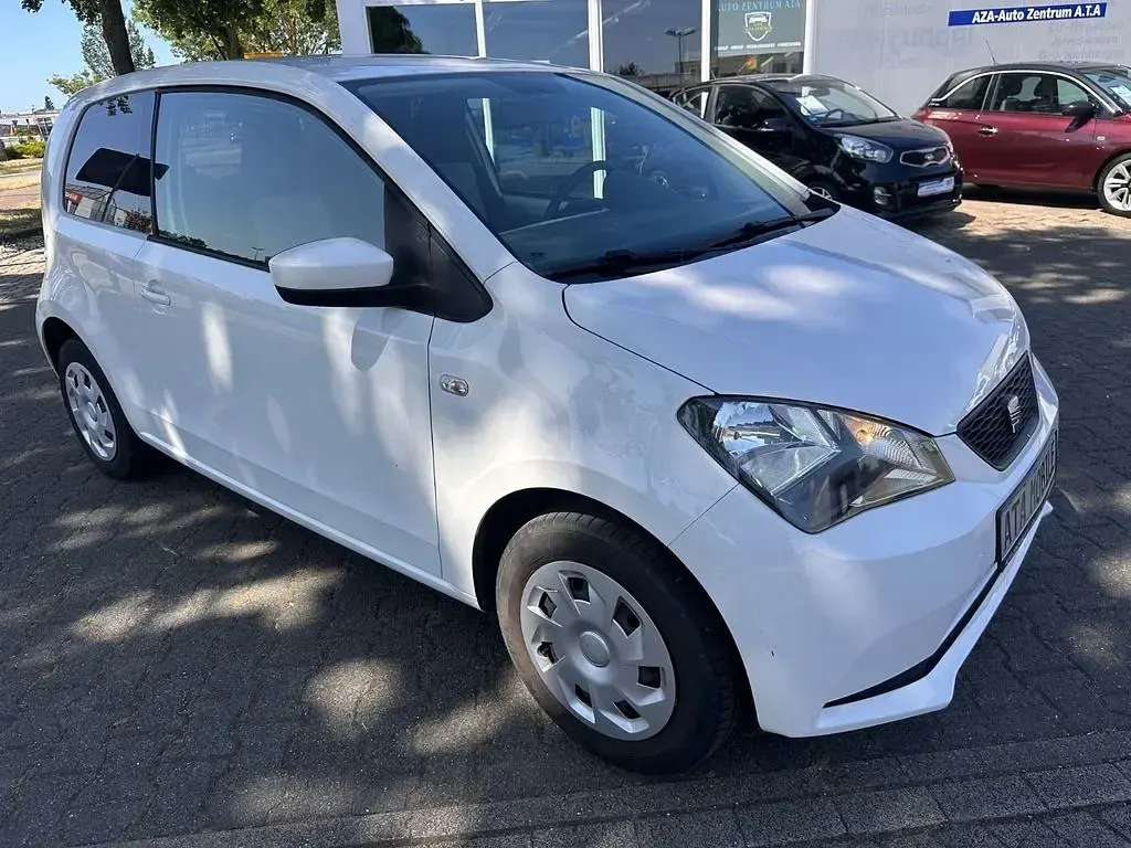 Gebraucht Seat Mii Style 60 PS (44 kW) 2012 Weiß Kleinwagen