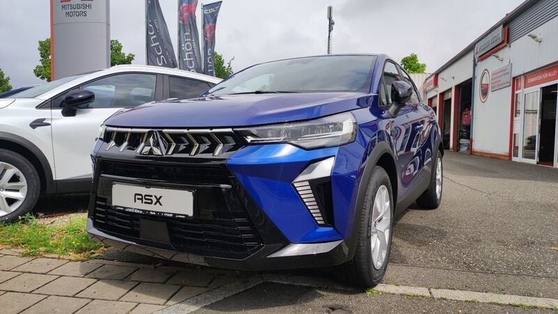 Gebraucht Mitsubishi ASX Basis 116 PS (85 kW) 2024 Blau SUV
