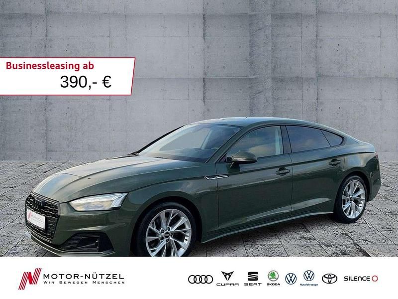 Distriktgrün metallic Gebraucht 2022 Audi A5 Advanced Limousine | 29.930 € (Fairer Preis) - Bild 1/4