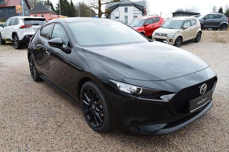 Neu Mazda 3 Nagisa 140 PS (102 kW) 2025 Schwarz Limousine