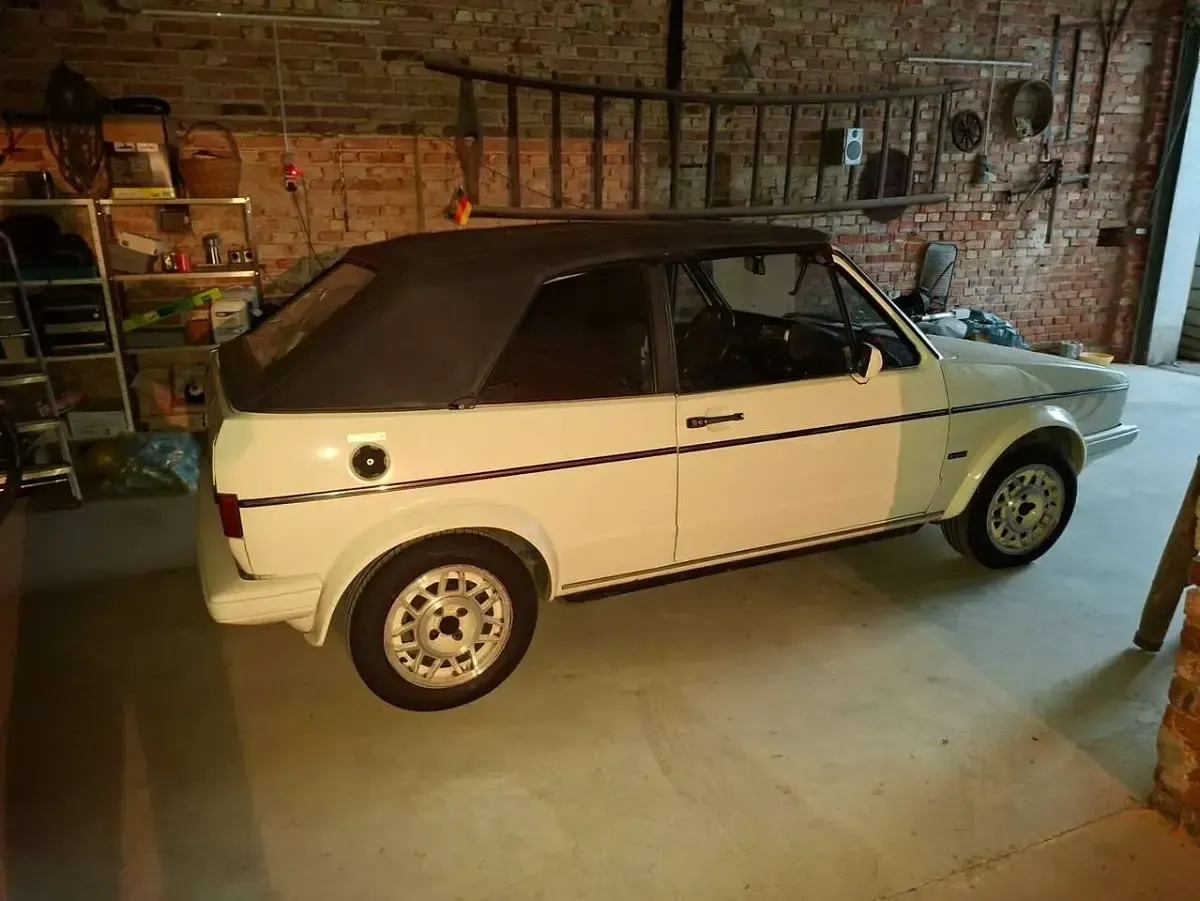 Gebraucht VW Golf Cabriolet 90 PS (66 kW) 1986 Weiß Cabrio