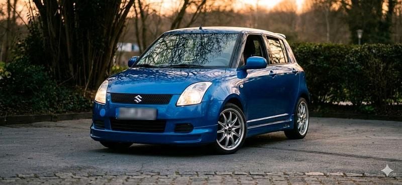 Gebraucht Suzuki Swift 92 PS (67 kW) 2006 Blau Kleinwagen