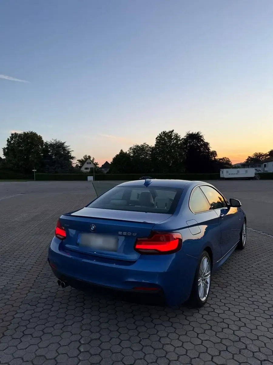 Gebraucht BMW 220 M Sport 190 PS (139 kW) 2017 Blau Coupé