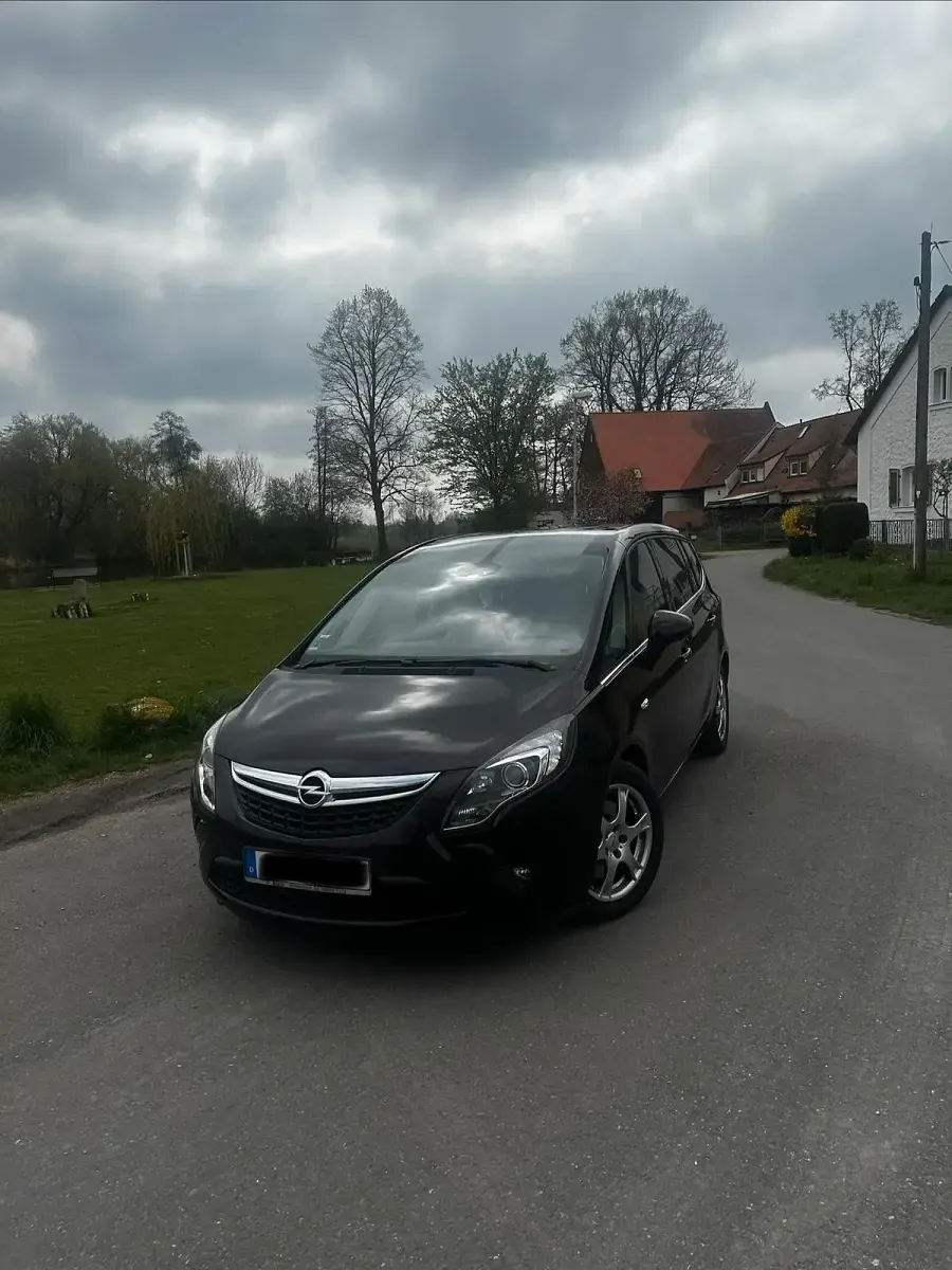 Gebraucht Opel Zafira Tourer 165 PS (121 kW) 2013 Schwarz Van / Kleinbus