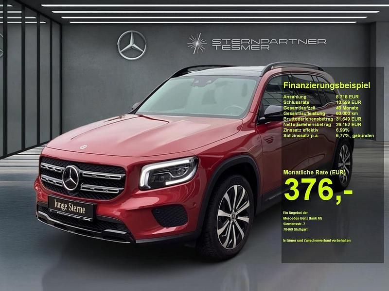 Rot Gebraucht 2020 Mercedes GLB220 Progressive SUV | 34.980 € (Superpreis) - Bild 1/3