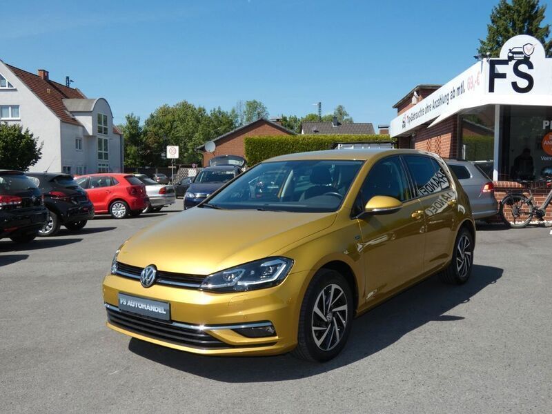 Gelb Gebraucht 2018 VW Golf VII Join Limousine | 14.999 € (Fairer Preis) - Bild 1/4