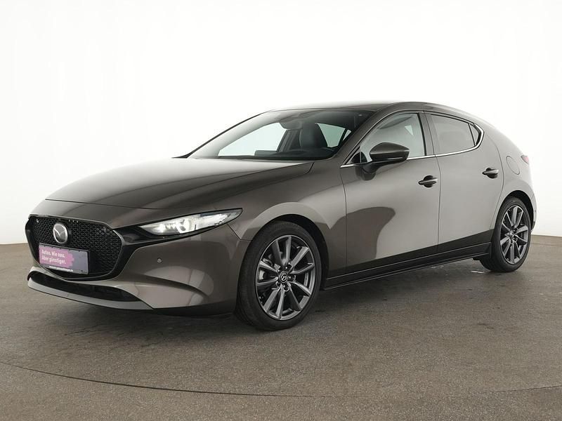 Titanium flash braun Gebraucht 2021 Mazda 3 Selection Limousine | 22.878 € (Fairer Preis) - Bild 1/4