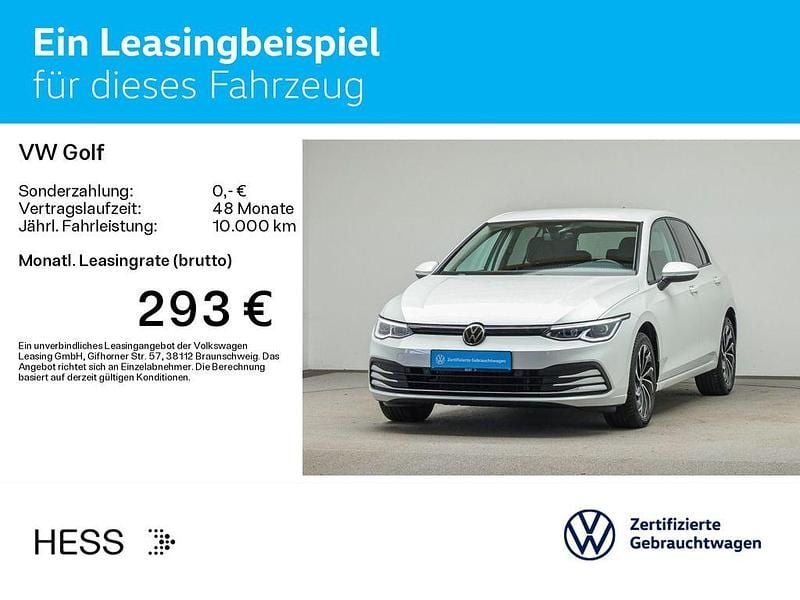 Gebraucht VW Golf VIII Active 150 PS (110 kW) 2022 Weiß Limousine
