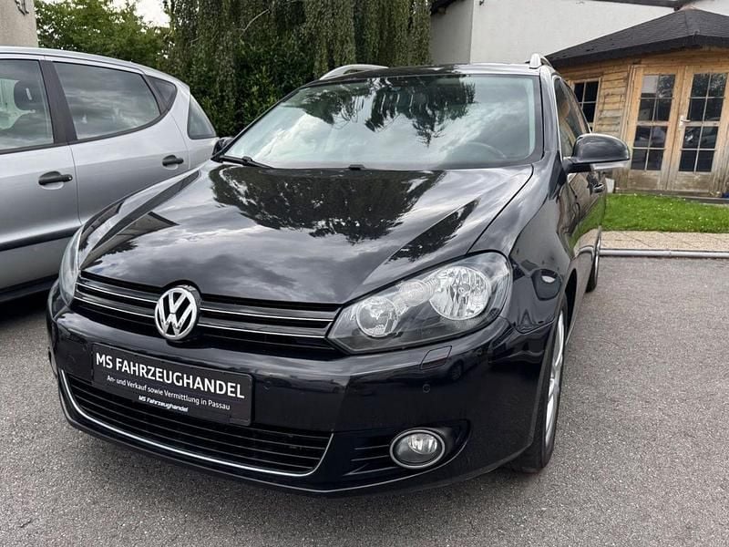 Schwarz Gebraucht 2011 VW Golf VI Style Kombi | 4.880 € (Guter Preis) - Bild 1/4