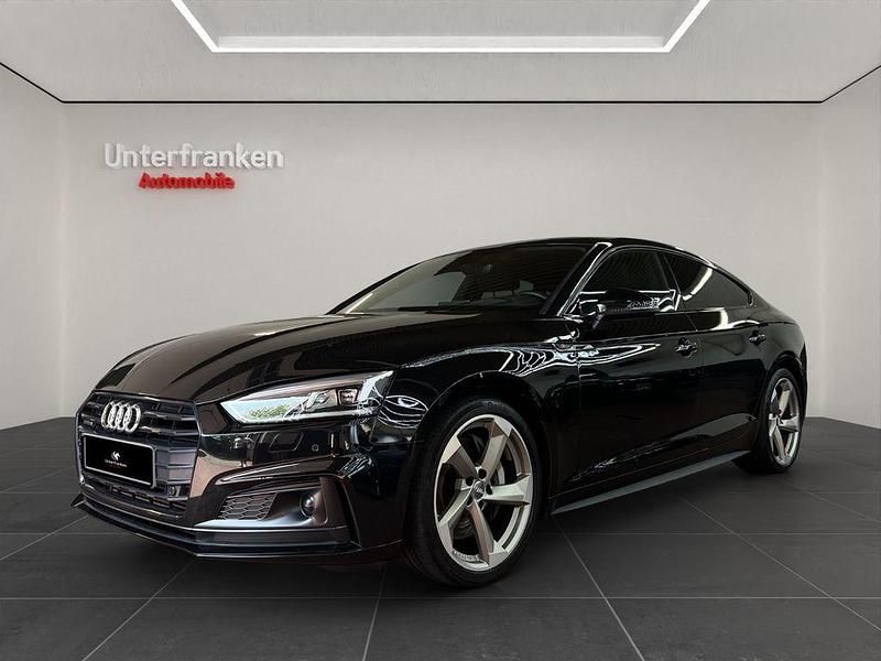 Schwarz Gebraucht 2018 Audi A5 Sportback S-Line Kleinwagen | 24.900 € (Fairer Preis) - Bild 1/4